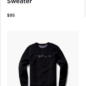 Tesla Men’s Wool Sweater